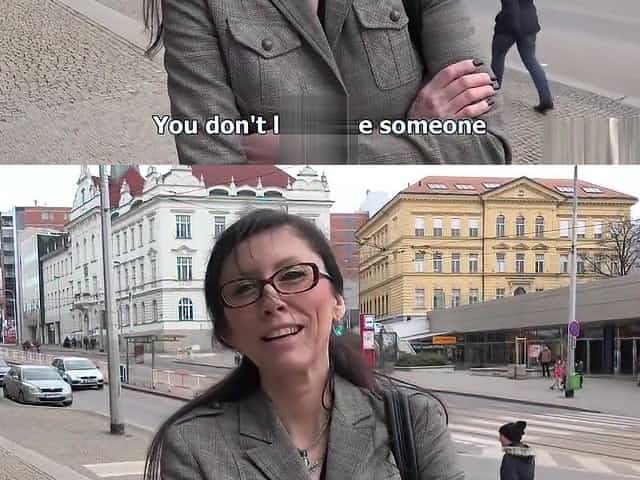 old bitch outdoors has sex