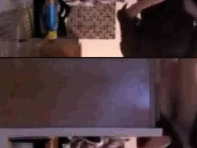 masturbating with my stepson is watching me