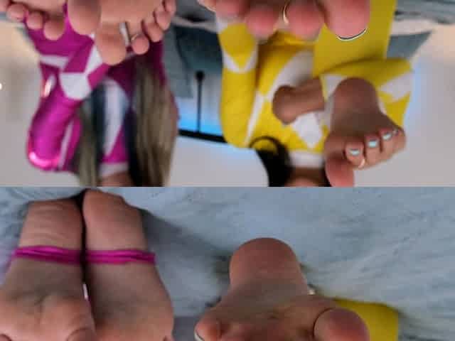 Hot babes foot fetish compilation