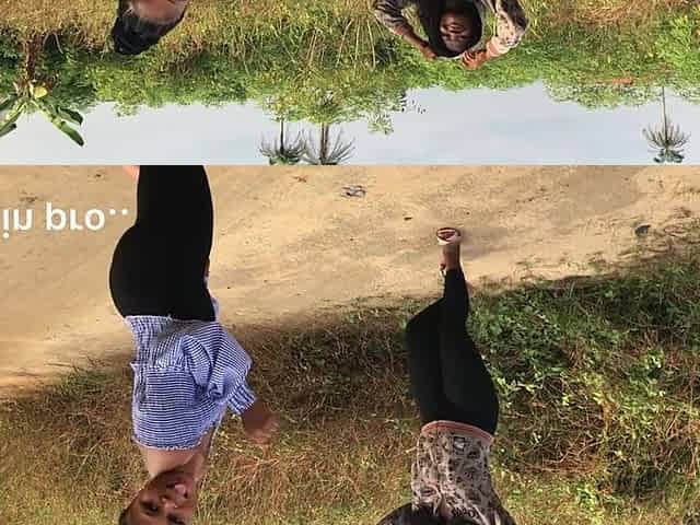 African Lesbian Lover Outdoor Play