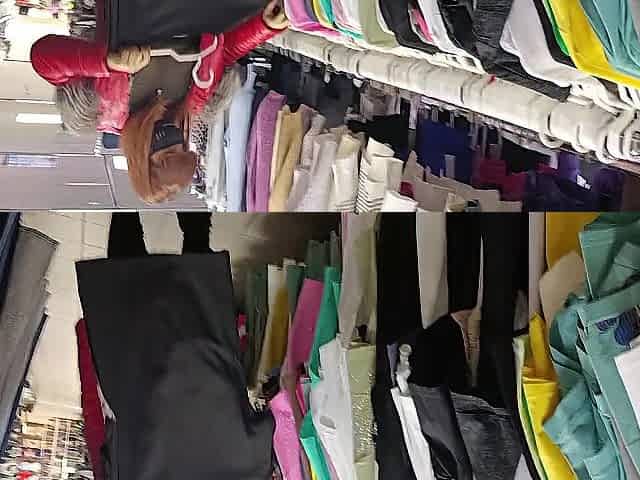 exhibitionist wife transparent shopping outfit