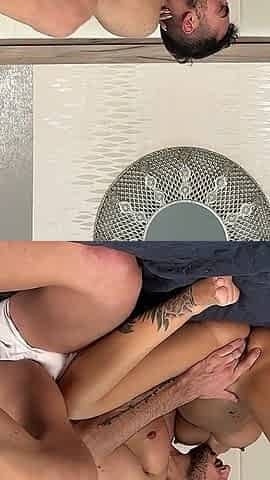 Creampie for This Horny Blonde
