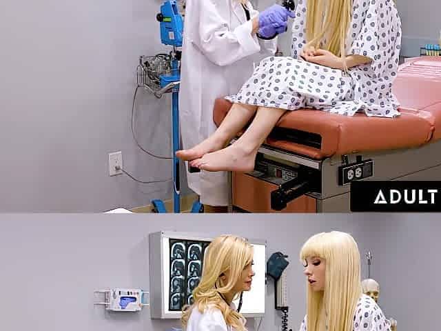 Lesbo Squirts Galore On Doctor - IT