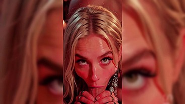 That naughty blonde made me so horny - AI-generated