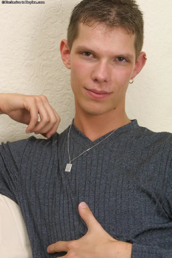 Slender gay Matthew doffs his latex pants and masturbates in a solo — Worth Exploring