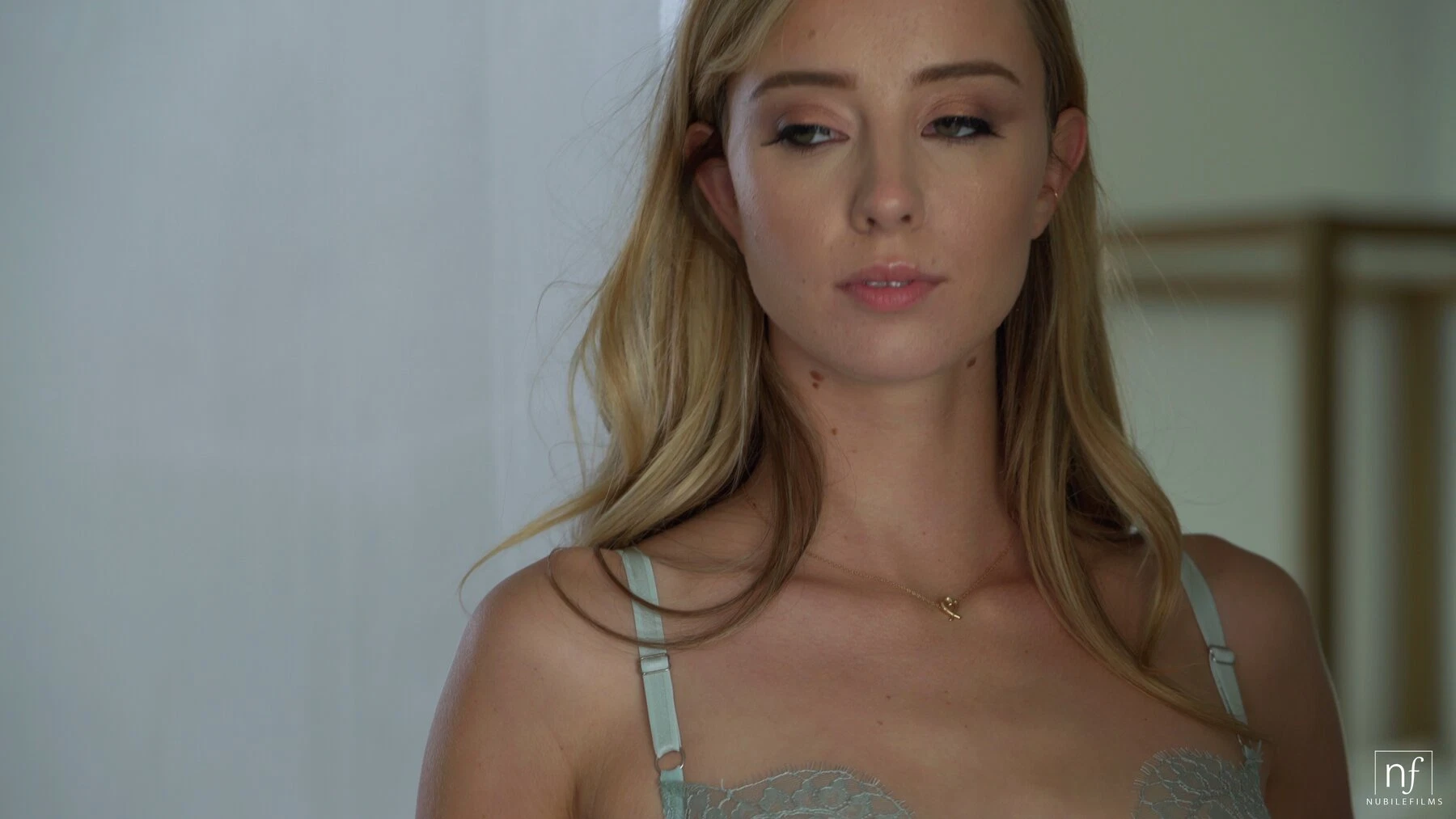Haley Reed has her nipples licked and her bald twat fucked. — In Focus